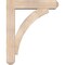 Ekena Millwork Thorton Craftsman Smooth Bracket w/ Offset Brace, Douglas Fir, 7 1/2"W x 34"D x 42"H BKT0806X34X42THR04SDF - alternate 2